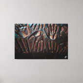 ラングリーダウンタウン#1 キャンバスプリント (正面)