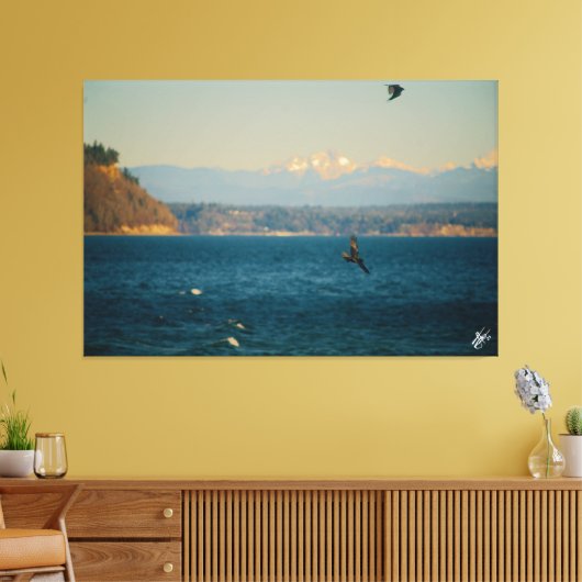 ラングリー水辺#10 キャンバスプリント (インサイチュ (リビング))