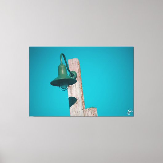 ラングリー電灯シリーズ#12 キャンバスプリント (正面)