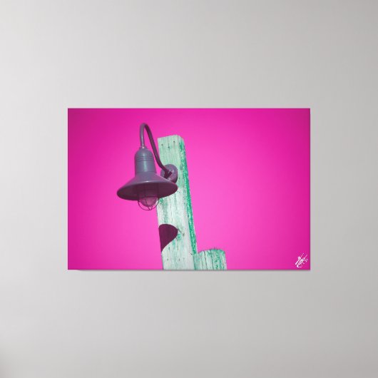 ラングリー電灯シリーズ#5 キャンバスプリント (正面)