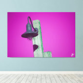 ラングリー電灯シリーズ#6 キャンバスプリント (インサイチュ (ウッドフロア))