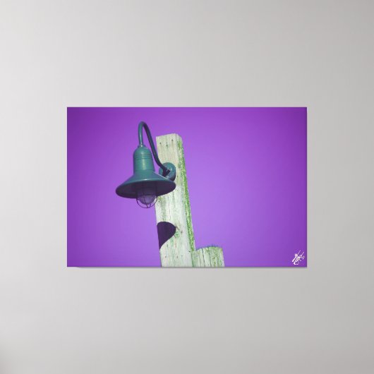 ラングリー電灯シリーズ#7 キャンバスプリント (正面)