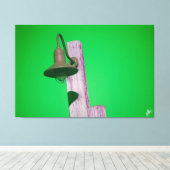 ラングリー電灯シリーズ#8 キャンバスプリント (インサイチュ (ウッドフロア))