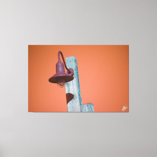 ラングリー電灯シリーズ#9 キャンバスプリント (正面)