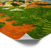 ラングロスブリッジアットアルルヴァンゴッホファインアート ポスター (角)