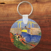 ラングロスブリッジアットアルレスバイビンセント・ヴァンゴッホ キーホルダー (正面)