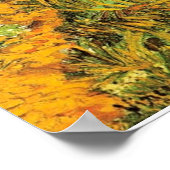 ラングロスブリッジアットアルレスバイビンセント・ヴァンゴッホ ポスター (角)