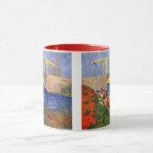 ラングロスブリッジアットアルレスバイビンセント・ヴァンゴッホ マグカップ (中央)