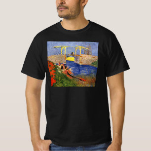 ラングロスブリッジアットアルレスバイビンセント・ヴァンゴッホ Tシャツ