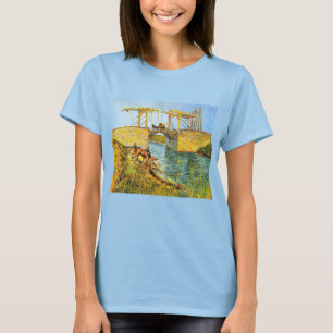 ラングロスブリッジアットアルレスバイビンセント・ヴァンゴッホ Tシャツ