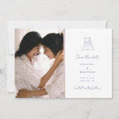 ラング結婚リー二花団 セーブザデート (正面)