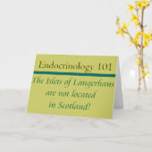 ランゲルハンス島 カード (黄色い花)