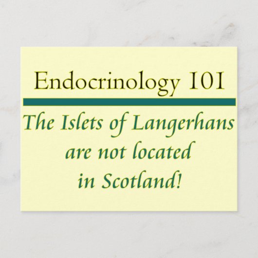 ランゲルハンス島 ポストカード (正面)