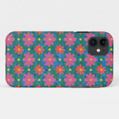 ランゴリ花水玉模様iPhone 5/5s Xtreme Case Case-Mate iPhoneケース (裏面(横))