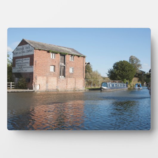 ランゴレン運河エレスメアイングランド フォトプラーク (正面)