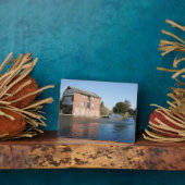 ランゴレン運河エレスメアイングランド フォトプラーク (側面)