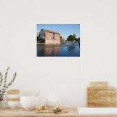 ランゴレン運河エレスメアイングランド ポスター (キッチン)