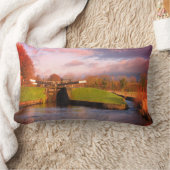 ランゴレン運河ニューマートンロックランバーピロー ランバークッション (ブランケット)