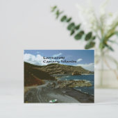 ランサロテ島のカナリア諸島 ポストカード (スタンド正面)