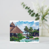 ランサローテカナリア諸島スペイン熱帯地方 ポストカード (スタンド正面)