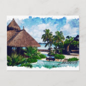 ランサローテカナリア諸島スペイン熱帯地方 ポストカード (正面)