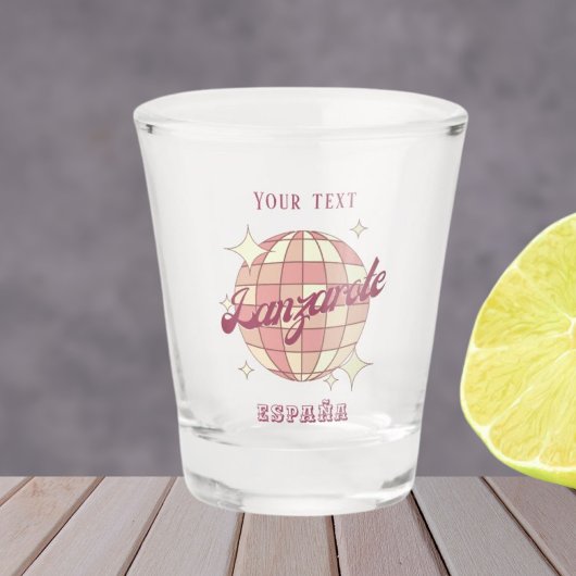 ランサローテスペインエスパーニャレトロヴィンテージ ショットグラス