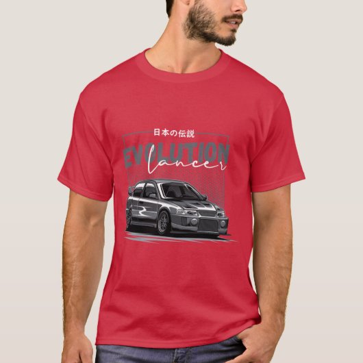 ランサーエボ Tシャツ (正面)