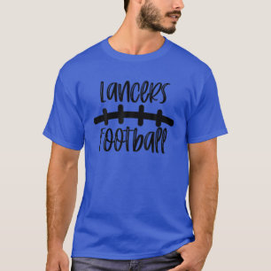 ランサーズフットボールスクールスピリットチームマスコットゲームニ Tシャツ