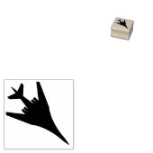 ランサーB-1爆撃機スウィングウィングウッドスタンプ ラバースタンプ (押印)