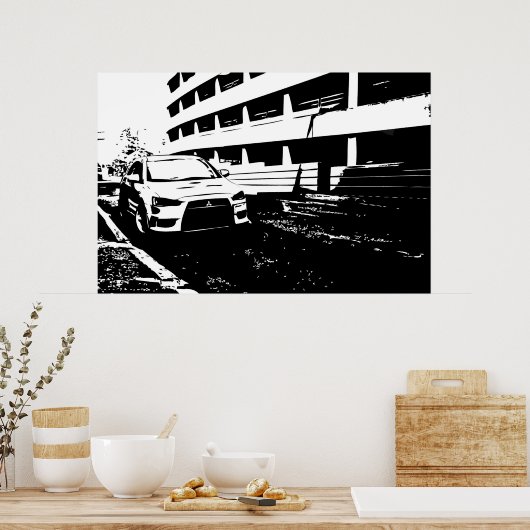 ランサーEVO X ポスター (キッチン)