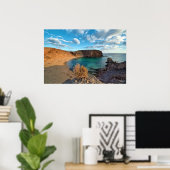 ランザロテビーチコーブ ポスター (ホームオフィス)