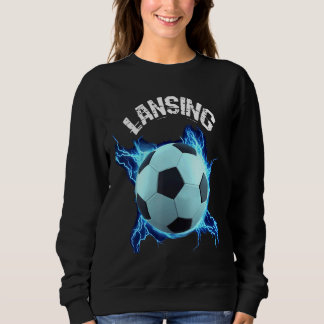 ランシングサッカーレトロ スウェットシャツ