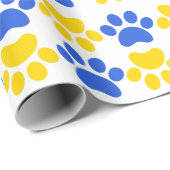 ランシングボブキャッツポープリントラッピング紙 ラッピングペーパー (ロールコーナー)