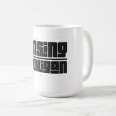 ランシング - ミシガン州 コーヒーマグカップ (正面右)