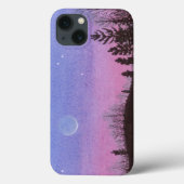 ランシング・ムーン・アンド・スターズ Case-Mate iPhoneケース (裏面)