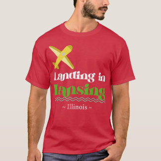 ランシングTシャツへの着陸 Tシャツ