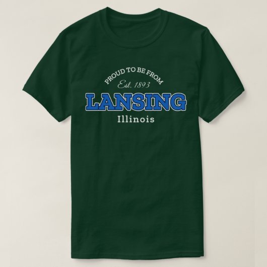 ランシ誇りを持ったングTシャツの出身である Tシャツ (デザイン正面)