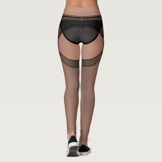 ランジおもしろいェリーレギンスストッキングズコスチュームズ レギンス (裏面)