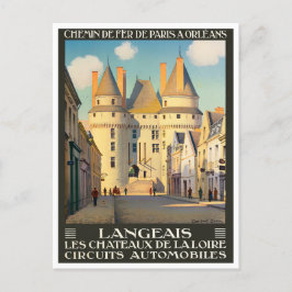 ランジェアイフランスヴィンテージ旅行はがき ポストカード