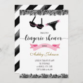 ランジェリーの言葉に誘われて 招待状 (正面/裏面)