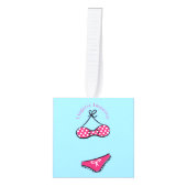 ランジェリーインスペクターThunder_Cove キューブオーナメント (正面)