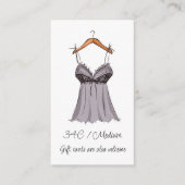 ランジェリーサイズオララブライダルシャワー エンクロージャーカード (正面)