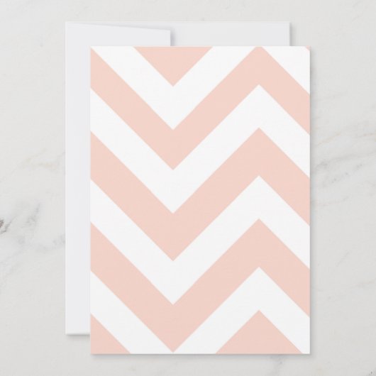 ランジェリーシャワーおーら |ピンクシェブブラックレース 招待状 (裏面)