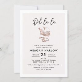 ランジェリーシャワーヘンパーティの招待状 招待状