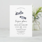 ランジェリーシャワー | ランジェリーパーティーブライダルシャワー 招待状 (スタンド正面)