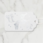 ランジェリーパーティーブライダルシャワーパンティパーティーありがとう ギフトタグ (正面 (横))