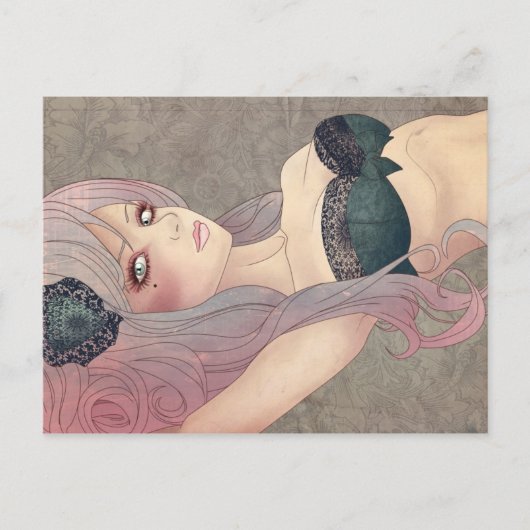 ランジェリービクトリアンはがき ポストカード (正面)