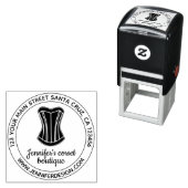 ランジェリーファッションロゴコルセット セルフインキングスタンプ (インサイチュ)