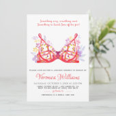 ランジェリーブライダルシャワー招待 招待状 (スタンド正面)