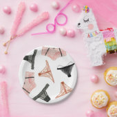 ランジェリーブライダルシャワー ペーパープレート (パーティー)